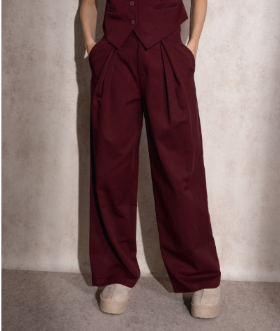 PANTALONE CON PINCES